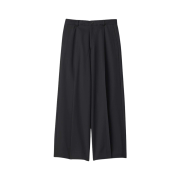 ssstein Extra Wide Trousers Black - 24FW