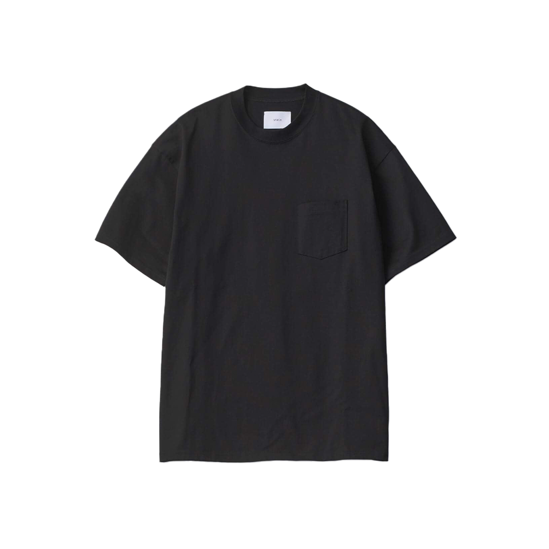 KM5BTSSSI03BK ssstein Oversized Pocket Tee Black - 25SS