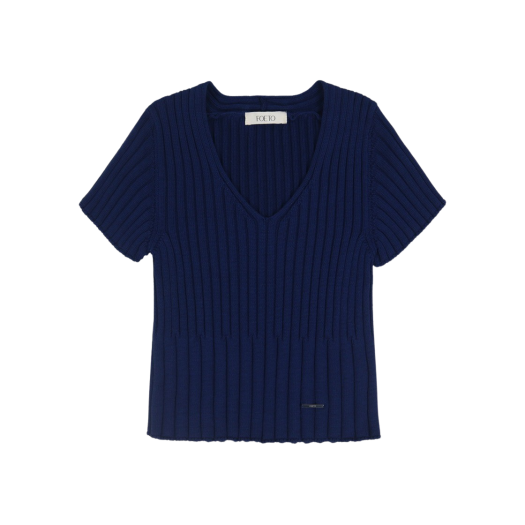【MARGARIN FINGERS】24fw BASIC TENCEL POLAR T-SHIRT Margarin Fingers