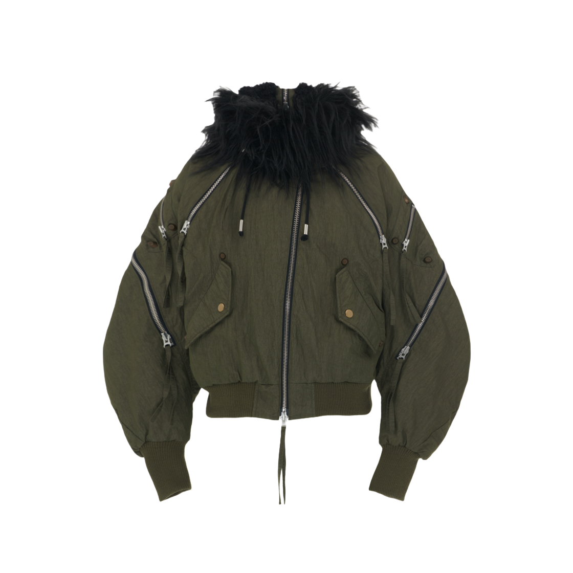 써저리 크루와상 카고 N2B 점퍼 카키(Surgery Croissant Cargo N2B Jumper Khaki)