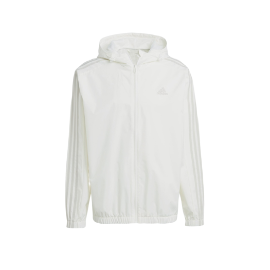 Adidas Essential 3S Woven Windbreaker Jacket Off White - KR Sizing