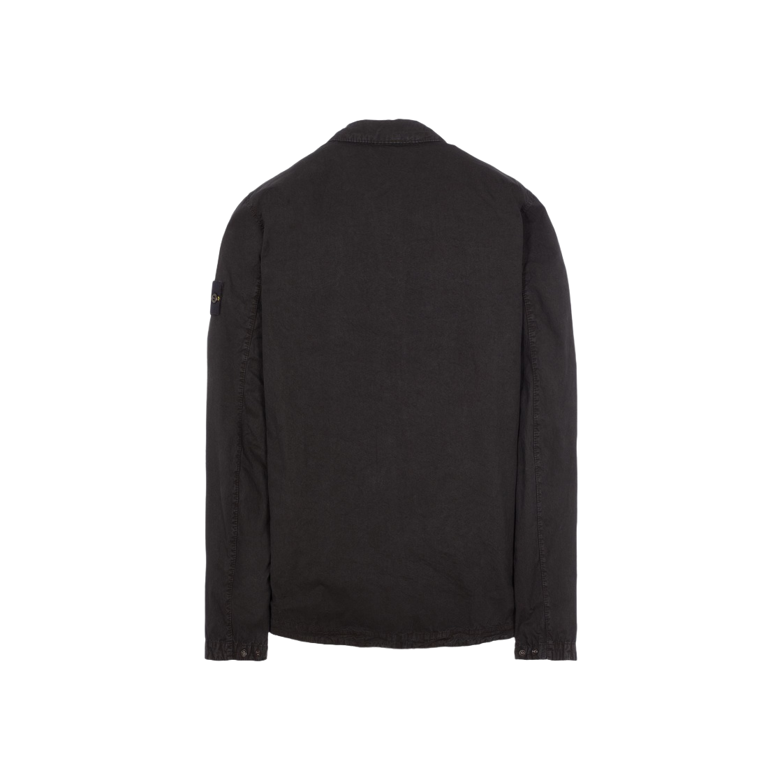 8015119WN-V0129 Stone Island 119WN Old Treatment Garment Dyed Overshirt Black - 24SS - #2