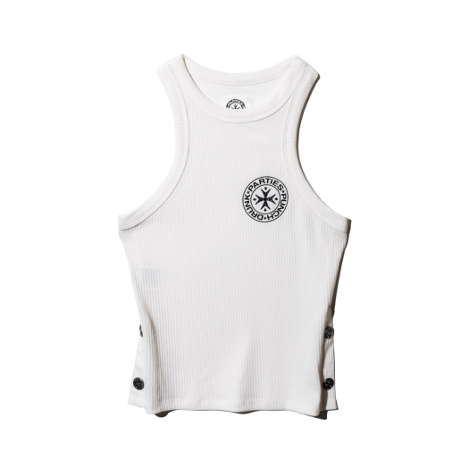 PDPSL01WHF [예약 배송] Punch Drunk Parties Mother's Worry Tank Top White