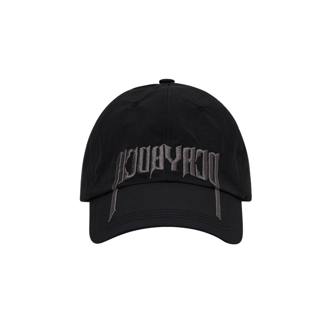 AJ244HT001BK Ajobyajo Arch Logo Nylon Cap Black - 대표 이미지 #1