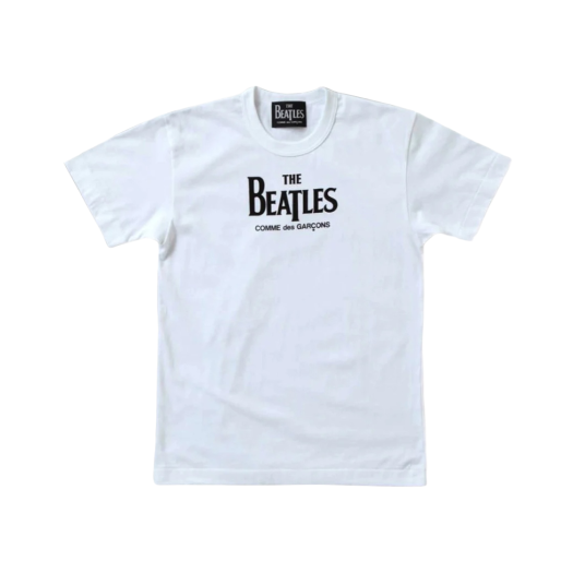 COMME des GARCONS 国内買付 The Beatles Big apple Cotton S/S The Beatles CDG: Big apple Cotton S/S Tee (White) | DSMG E-SHOP