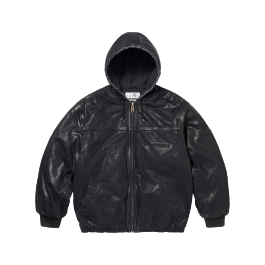 슈프림 x 밴슨 레더 후드 워크 자켓 블랙 - 24FW | Supreme | KREAM 슈프림 x 밴슨 레더 후드 워크 자켓 블랙 - 24FW | Supreme | KREAM