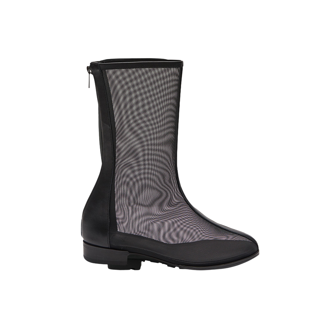 유지 90's 숏 부츠 메쉬 블랙(YUJI 90'S Short Boots Mesh Black)