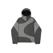 [KREAM 단독] AOP x Side Service Uzumaki Track Jacket Grey Charcoal