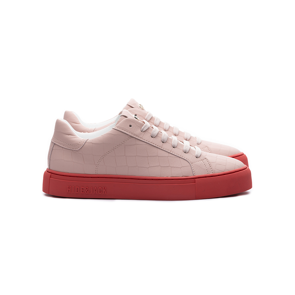 하이드앤잭 에센스 크로코 여성 스니커즈 핑크(Hide&Jack Essence Croco Line Sneakers Pink) - 2