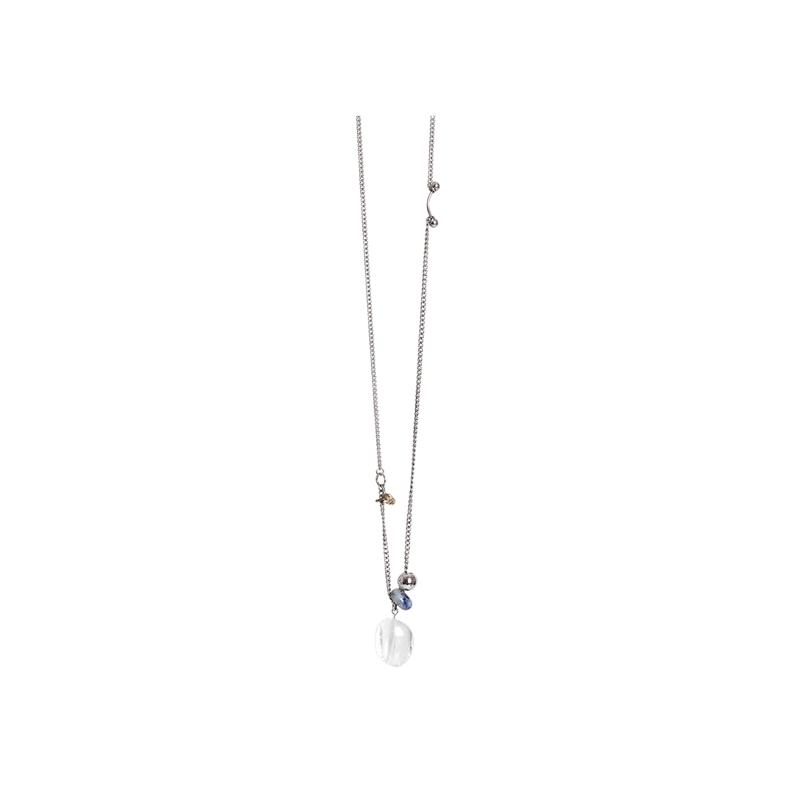 힙노타이즈 젬스톤 롱 네클리스(Hypnotize Gemston Long Necklace)