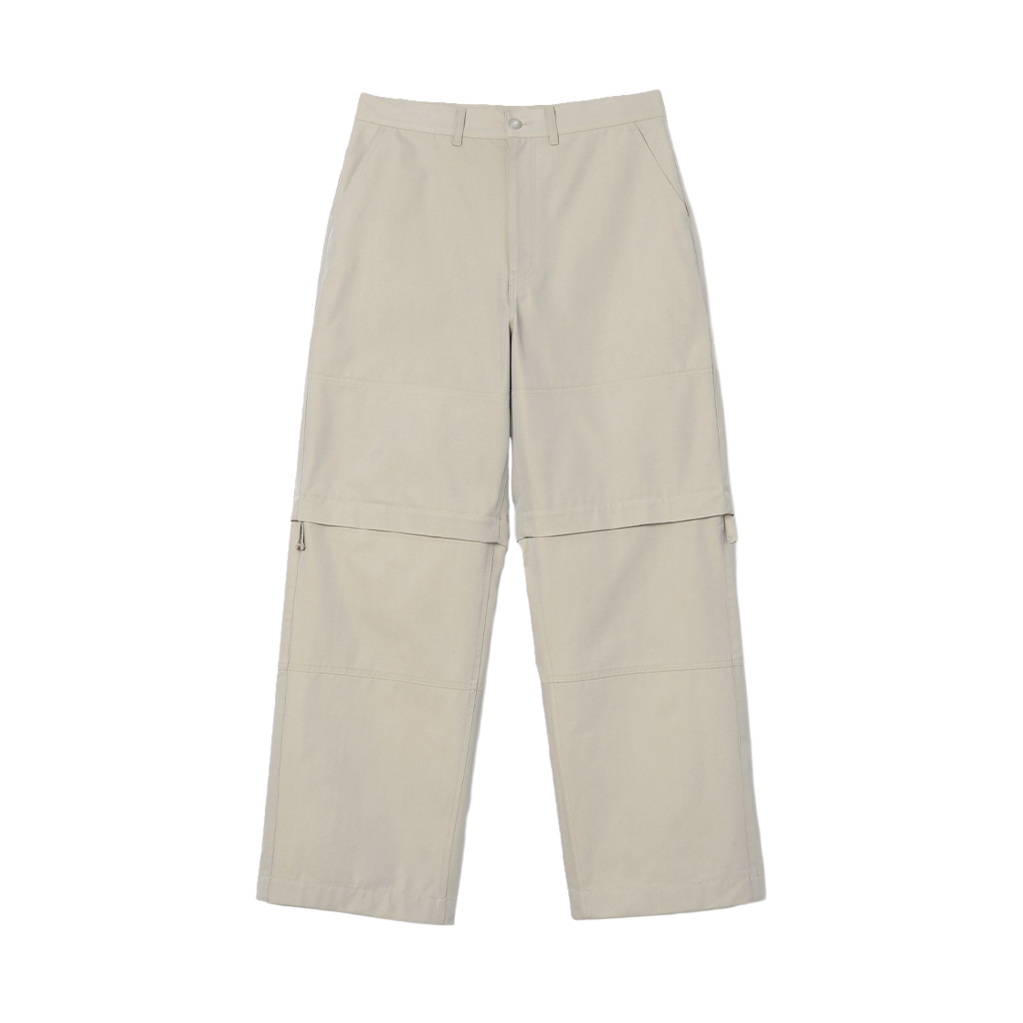 밀로 아카이브 더블 레이어드 디테일 팬츠 에크루