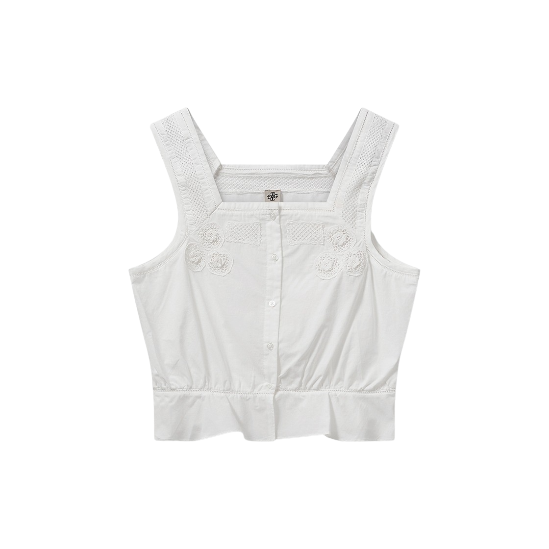 KW4BTSSTG16WT The Garment Women Kirsten Top White