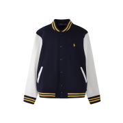 [KREAM 단독] Polo Ralph Lauren for KREAM Varsity Jacket Navy