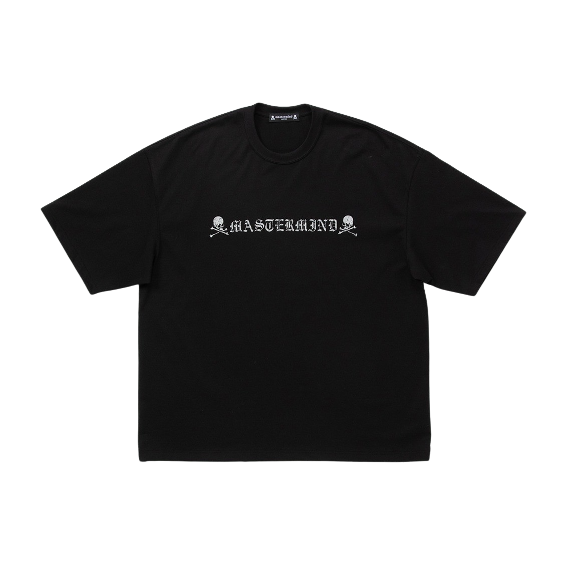 KM4DTSSMN08BK Mastermind Japan Logo Tee Black - 24FW