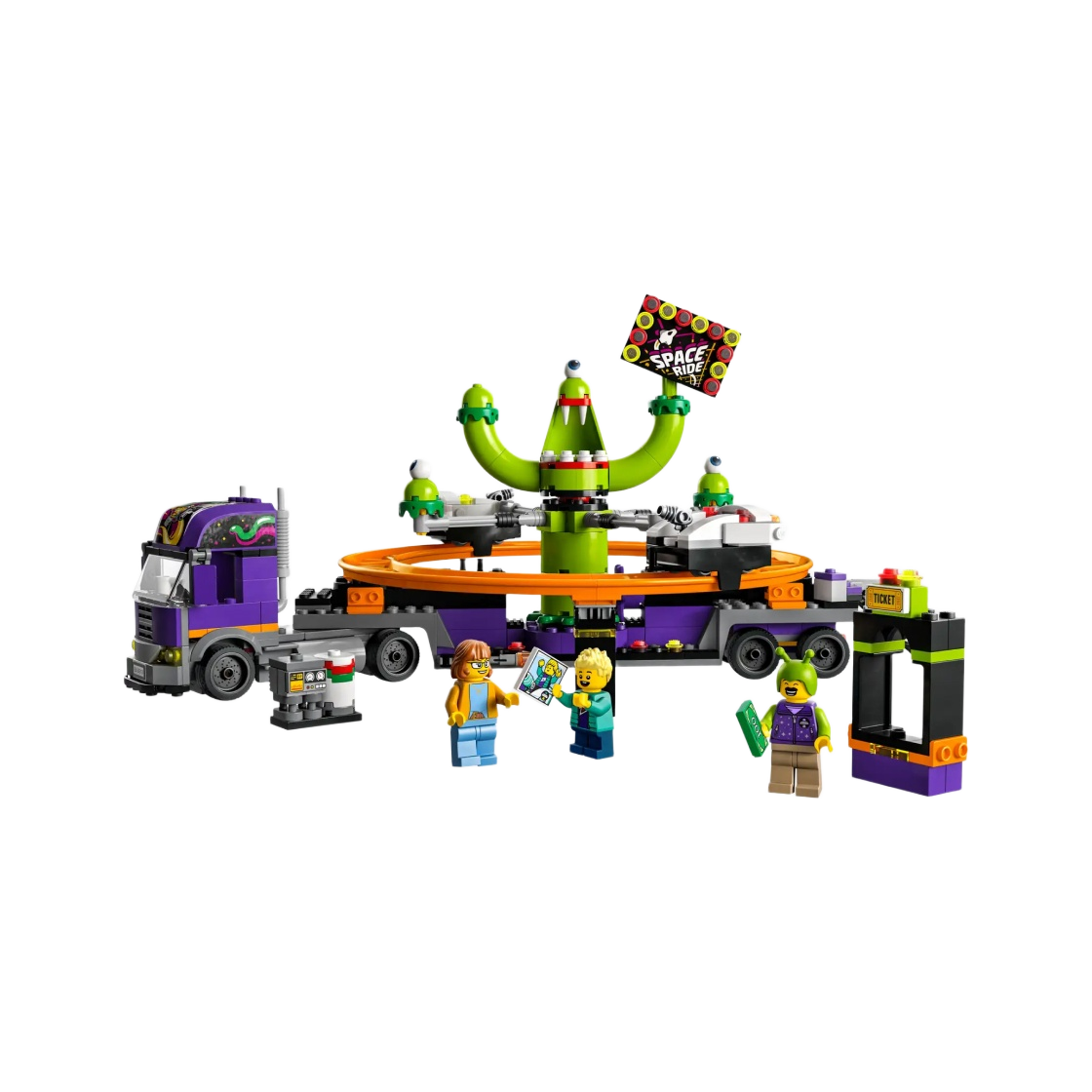 레고 시티 우주선 놀이공원 트럭(Lego City Space Ride Amusement Truck) - 1