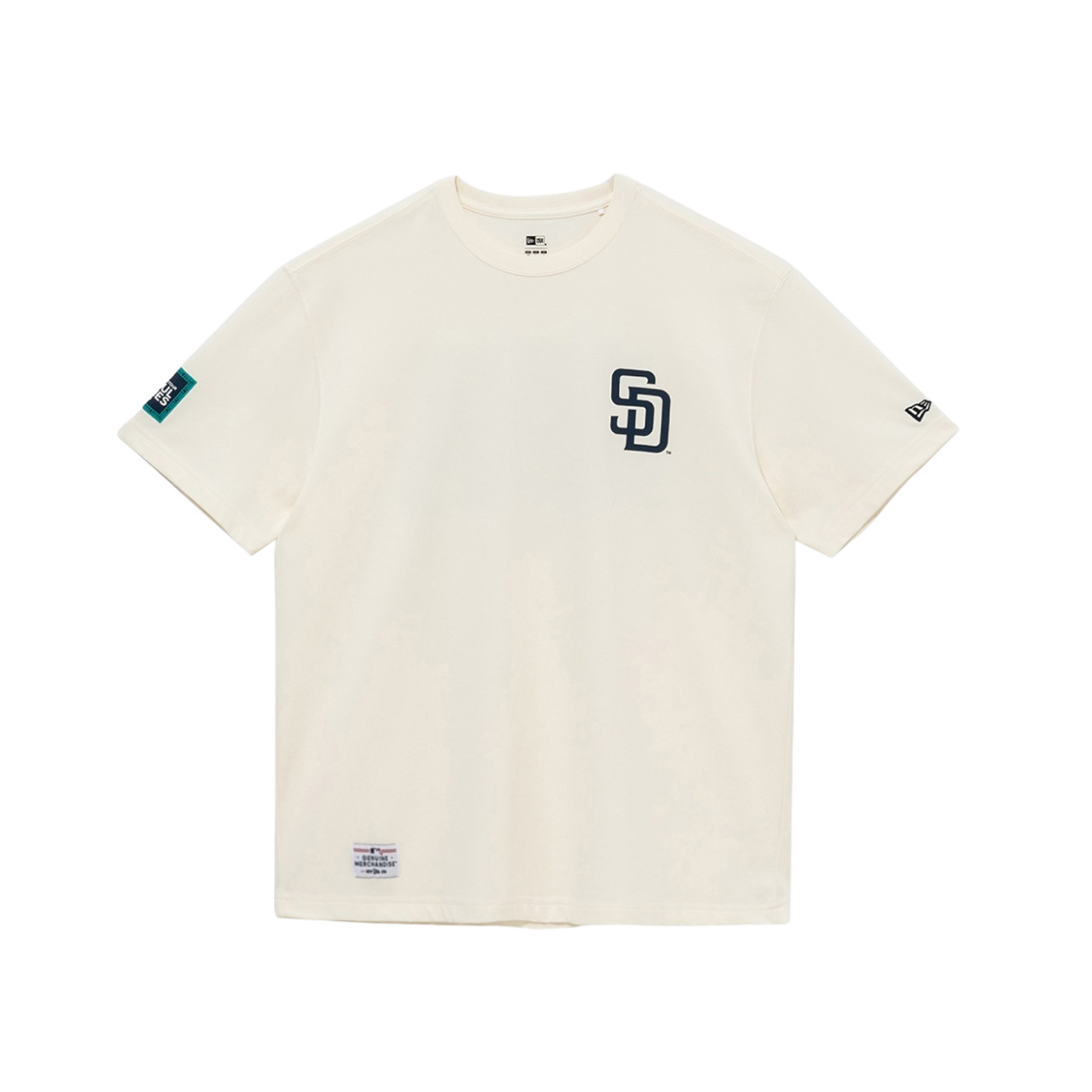 뉴에라 MLB 서울 시리즈 샌디에이고 파드리스 티셔츠 아이보리