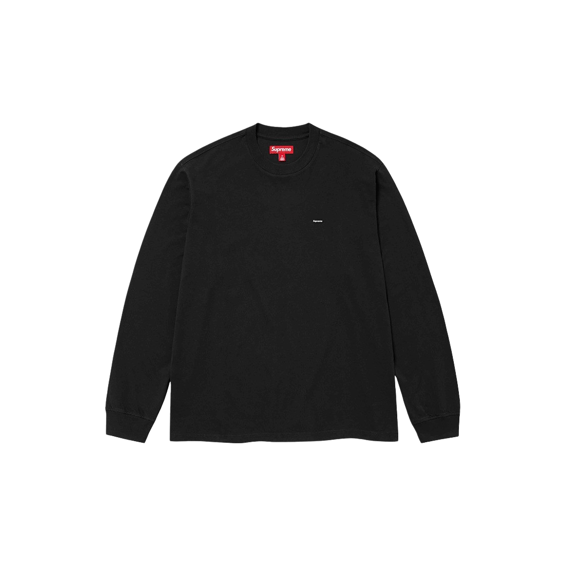 슈프림 스몰 박스 롱슬리브 티셔츠 블랙 - 24SS