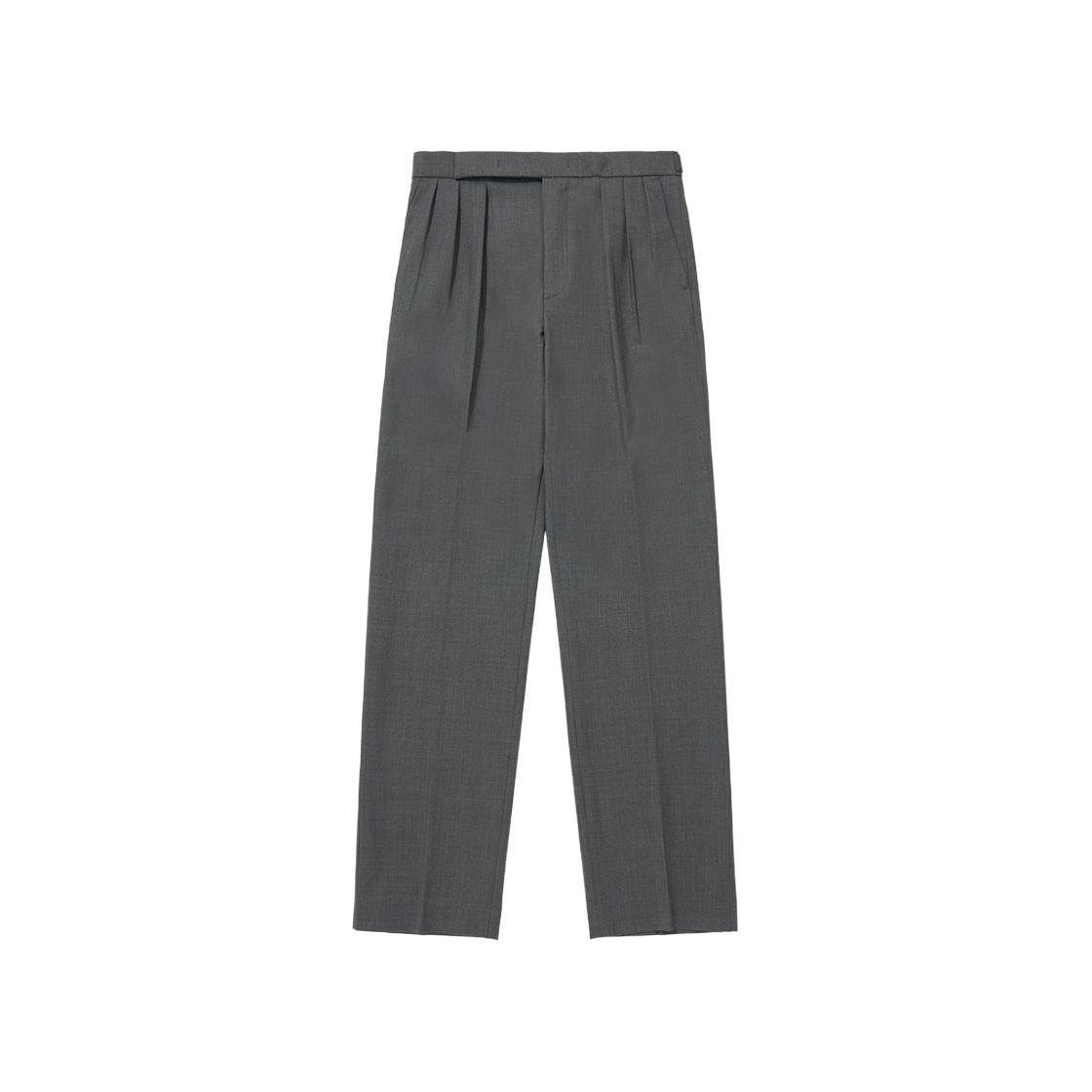 바이랑 울 플리티드 수트 트라우저 그레이(BY RANG Wool Pleated Suit Trousers Grey)