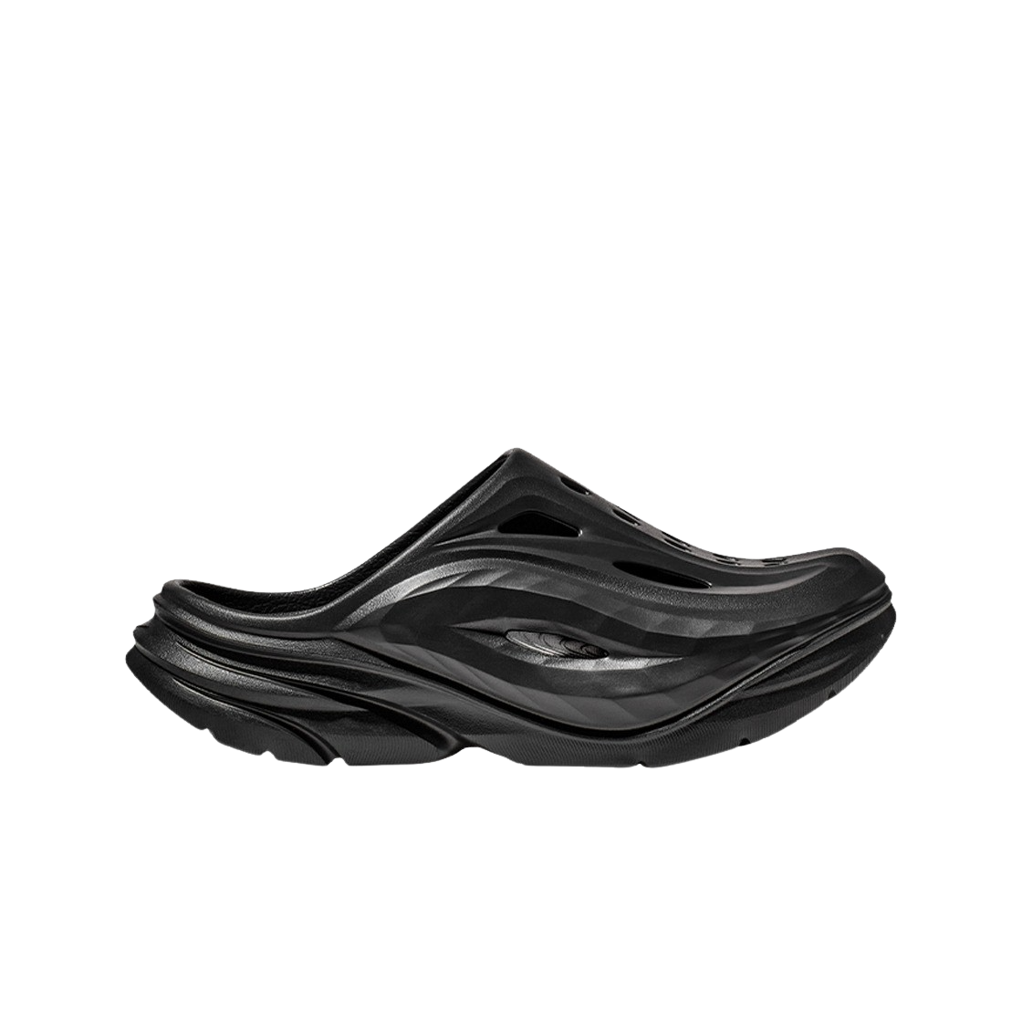 호카 오라 리커버리 뮬 블랙 - 24SS