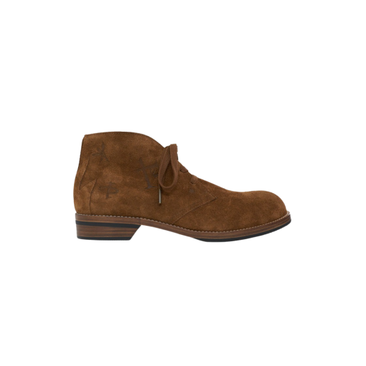 PL5PSO0905C2 Polyteru Desert Boots Deep Brown