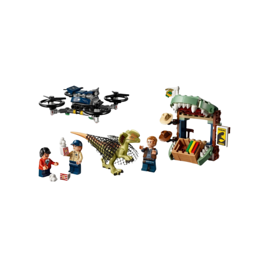 Lego Jurassic World Dilophosaurus on the Loose