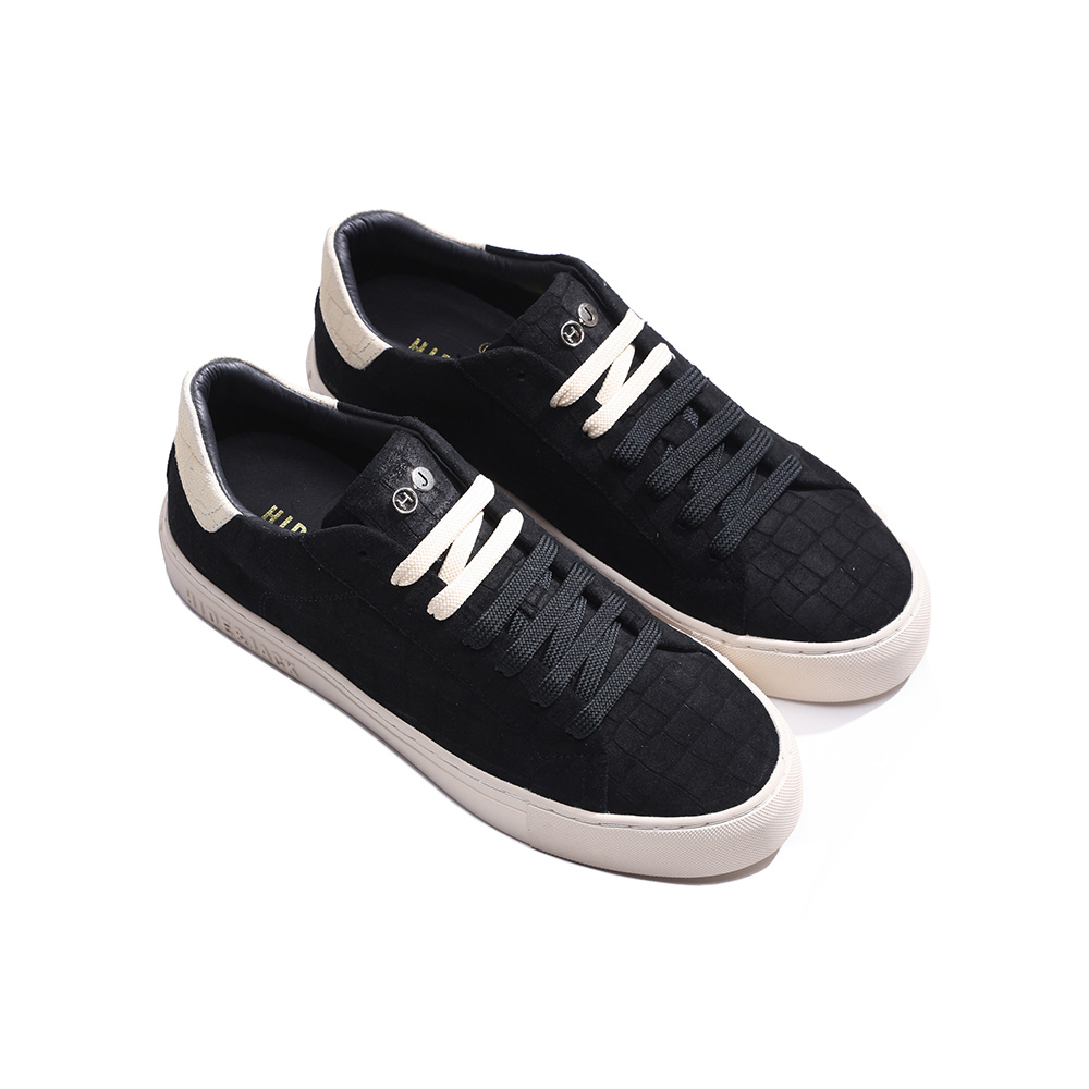 하이드앤잭 에센스 크로코 스니커즈 블랙(Hide&Jack Essence Croco Line Sneakers Black) - 5