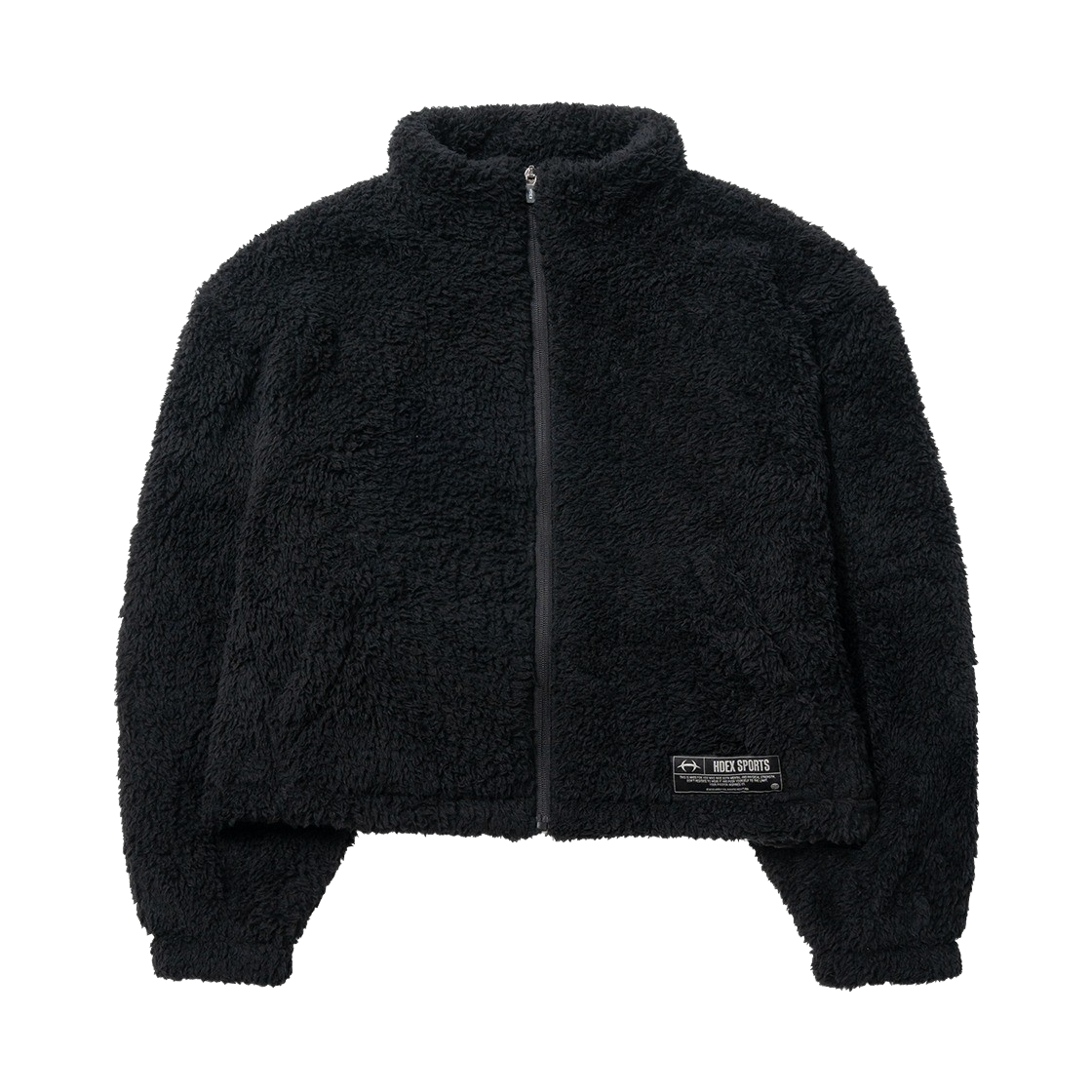 에이치덱스 우먼스 퍼플리스 집업 블랙