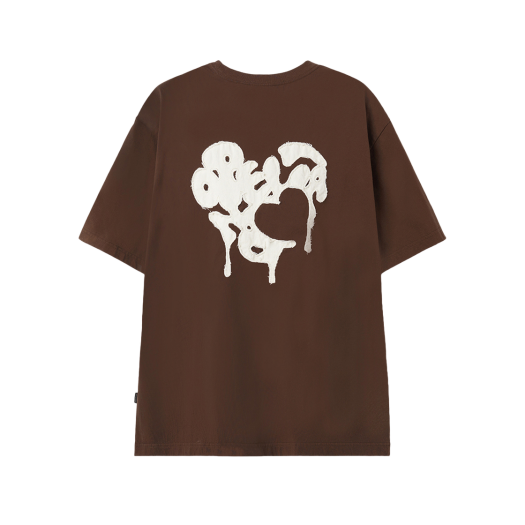 ★OY★THORN HEART STITCH T-BLACK★正規品/韓国直送料込/人気 오와이 쏜 하트 스티치 티 블랙 | OY | KREAM