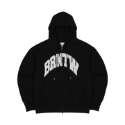 BORN TO WIN BRNTW Reflect Zip-Up Hoodie Black