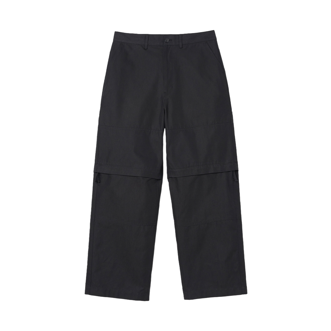 밀로 아카이브 더블 레이어드 디테일 팬츠 블랙