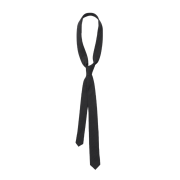 Millo Archive Slide Wool Slim Tie Black