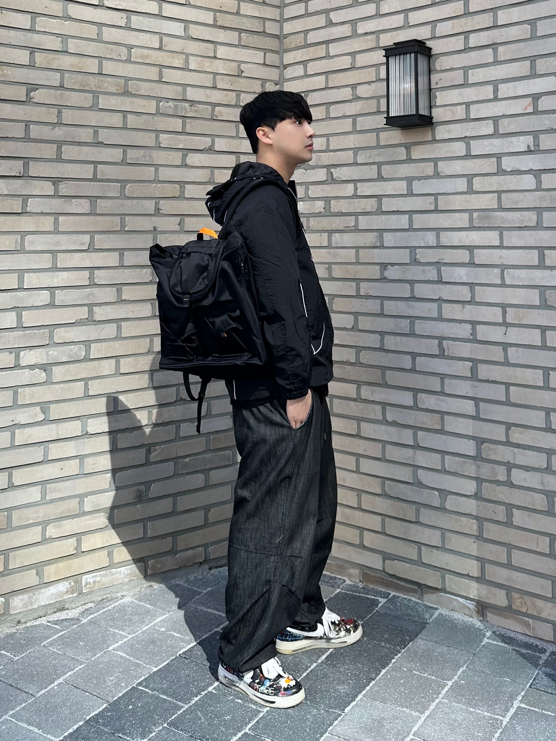 Nike x Peaceminusone Air Force 1 Low Para-Noise 착용 스타일 - 2
