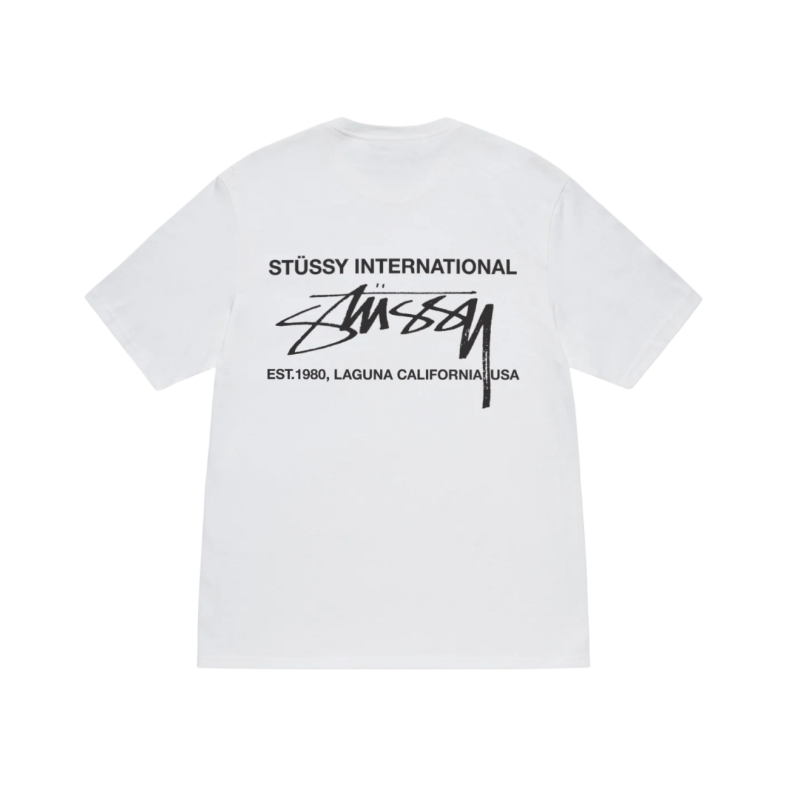 스투시 스무스 인터내셔널 티셔츠 화이트 | Stussy | KREAM
