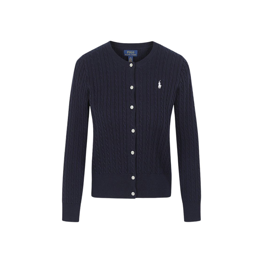KW4AKNCRL35NY [30%적립] Polo Ralph Lauren Children Mini Cable Cotton Cardigan Hunter Navy - 대표 이미지 #1