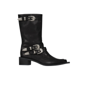 Vacant Archive Women Stellan Stilettos Strap Boots Black