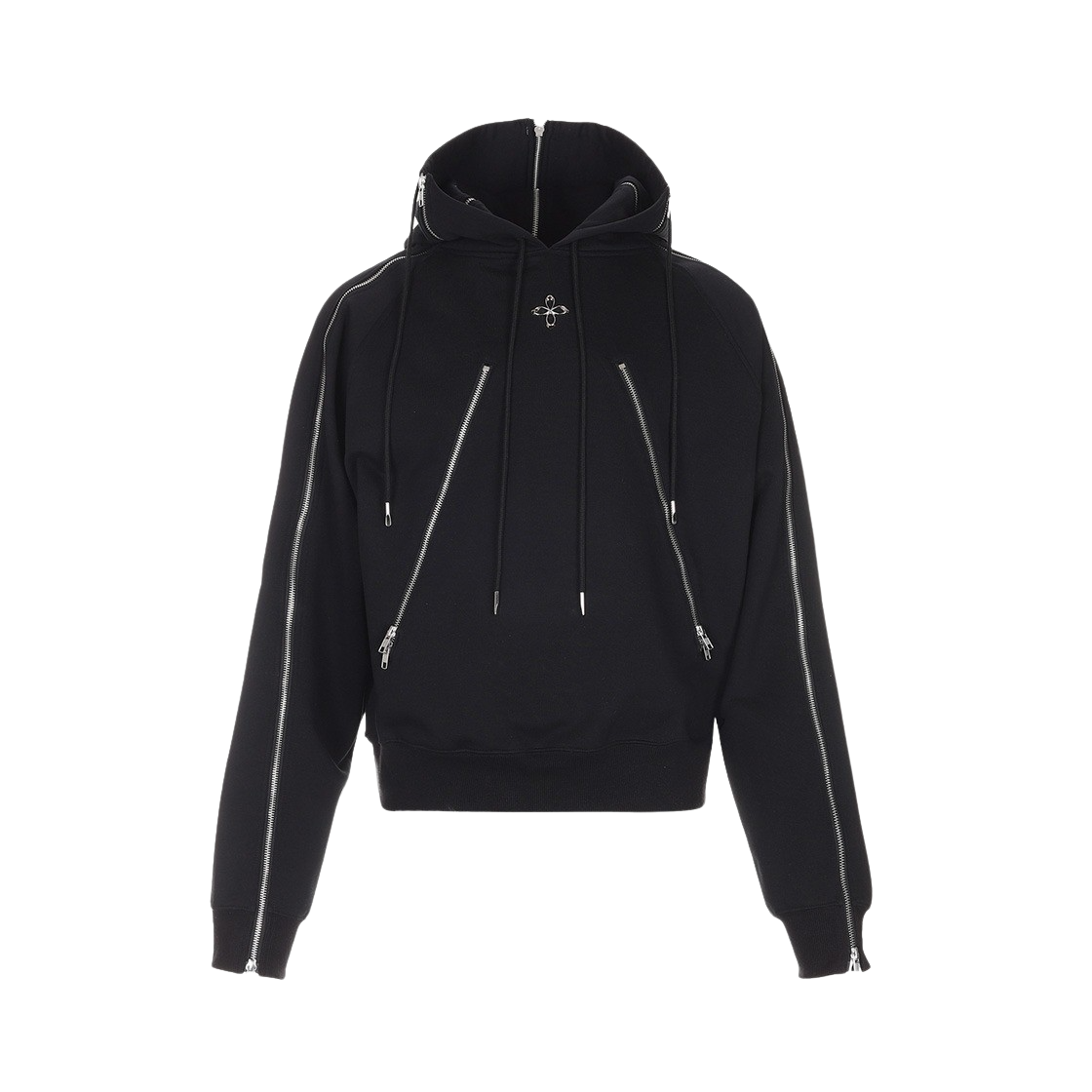 大人気 【SURGERY】 four directions zippers hoodie 'black' 써저리 4 디렉션 지퍼 후디 블랙 | Surgery | KREAM