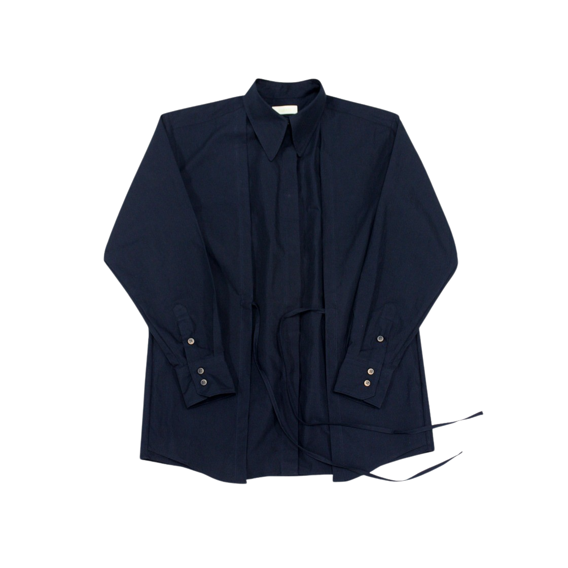 23SS1STSHIRT03 Rubati Double Layered Shirt Navy