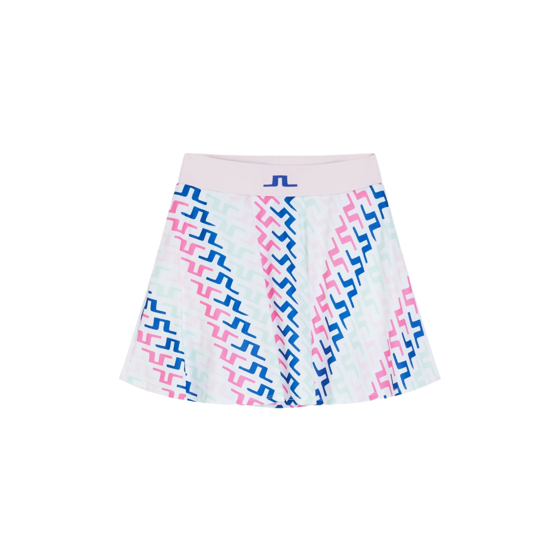 GWSD08498-S190 (W) J.Lindeberg Joline Print Skirt Pink Painted Bridge - 대표 이미지 #1