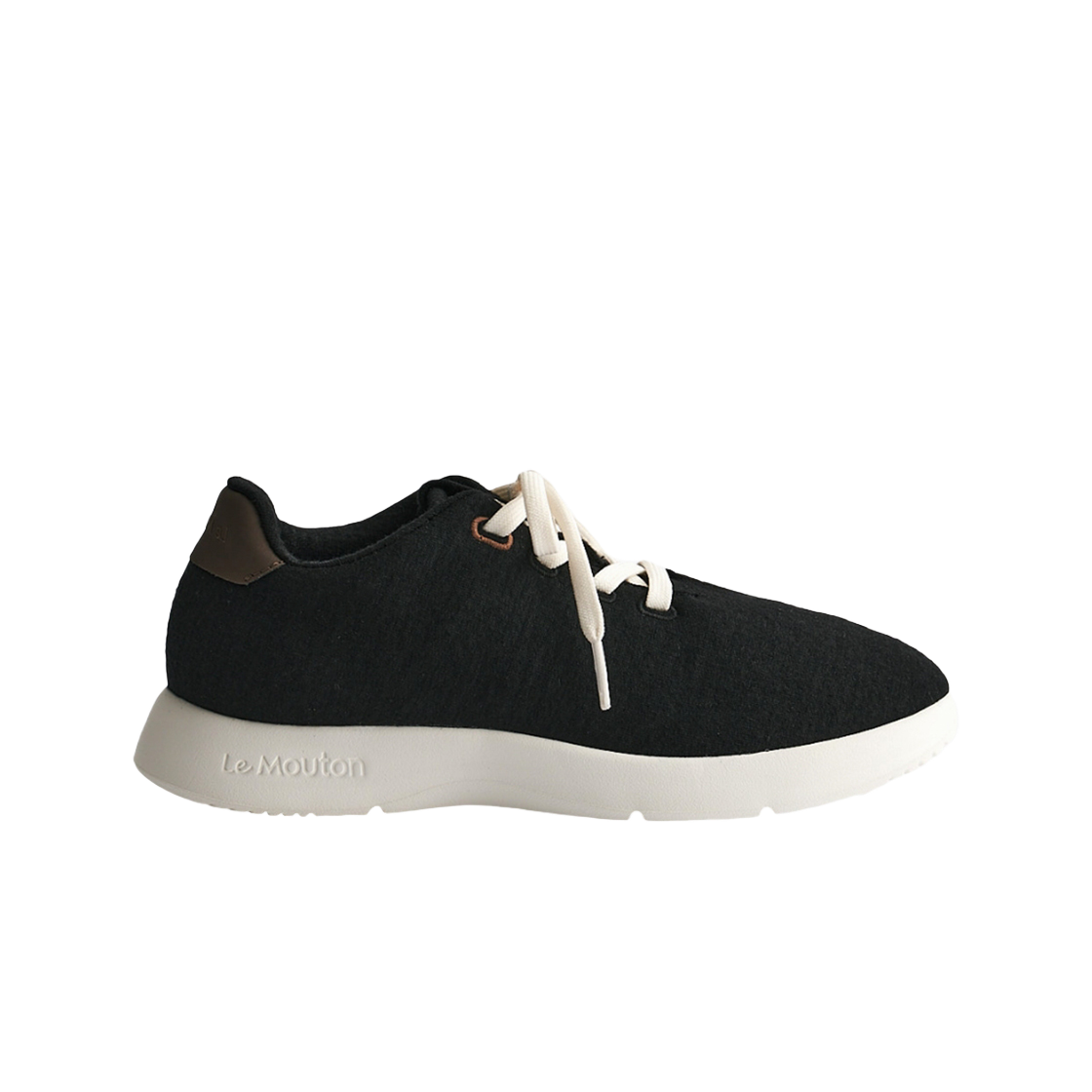 르무통 클래식2 발 편한 메리노울 운동화 블랙(화이트아웃솔)