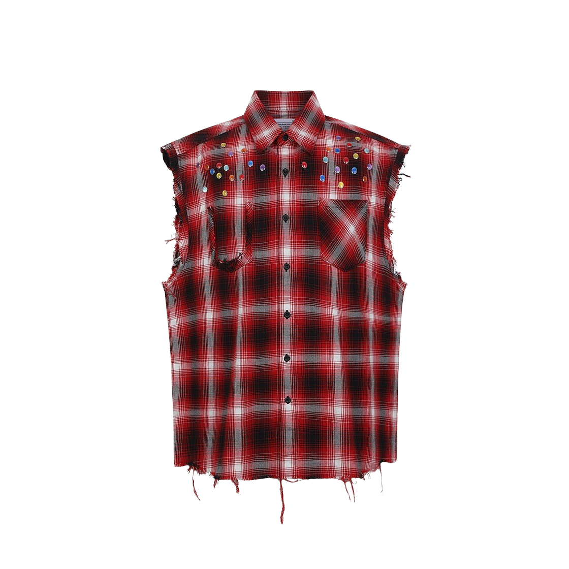 KM4CSHSRF08RD Rafu Vest Red - 대표 이미지 #1