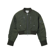 Vacant Archive Women Melly Padded Bomber Khaki