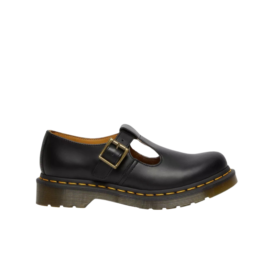 KM4BSOBDR31BK Dr. Martens Women Polley Smooth Black