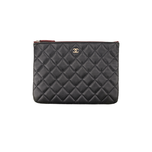 ITIK97EEVFA2 Chanel Classic Pouch Grained Calfskin
