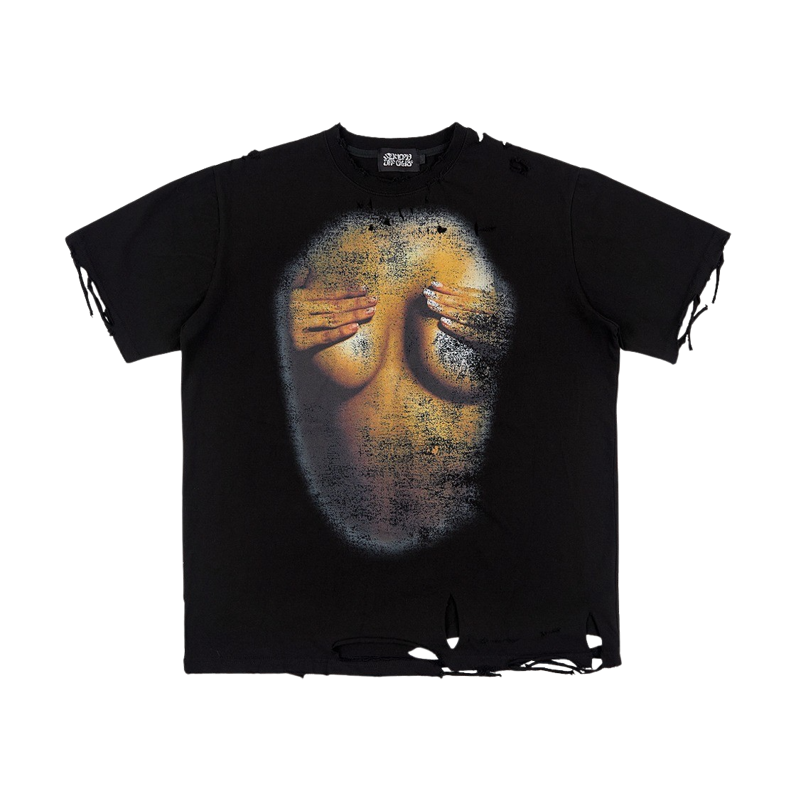 [SUNDAYOFFCLUB] Case Number.6 Hand Distressed T ☆送料込☆ SUNDAY OFF CLUB】Case Number.6 Hand Distressed Short Sleeve
