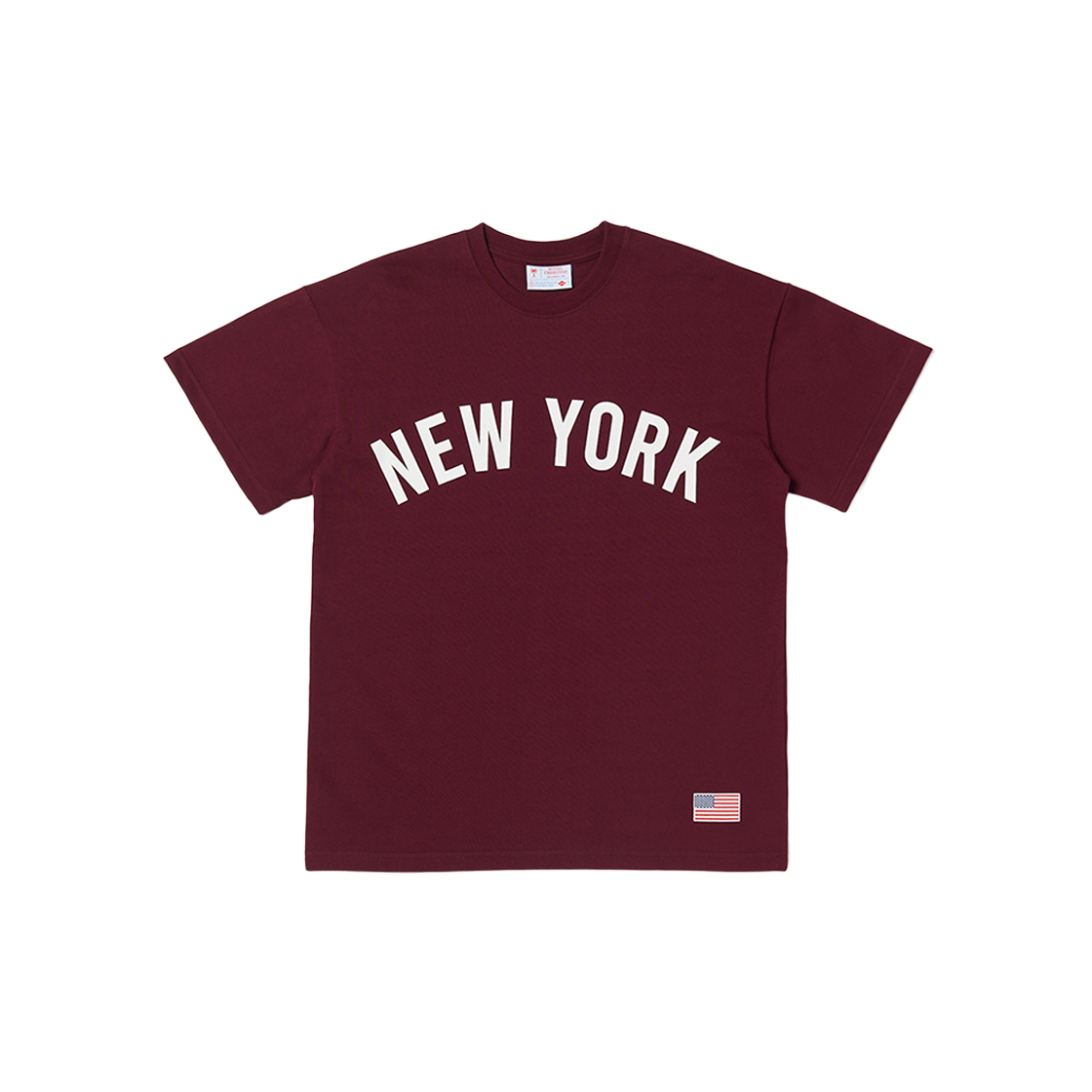 CNYTS034U0_W Hotel Cerritos New York T-Shirt Wine