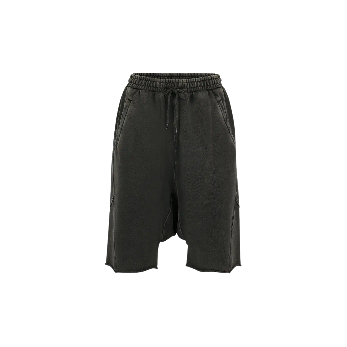 엔타이어스튜디오 헤비 드롭 쇼츠 워시드 블랙 - 24FW(Entire Studios Heavy Drop Short Washed Black - 24FW)