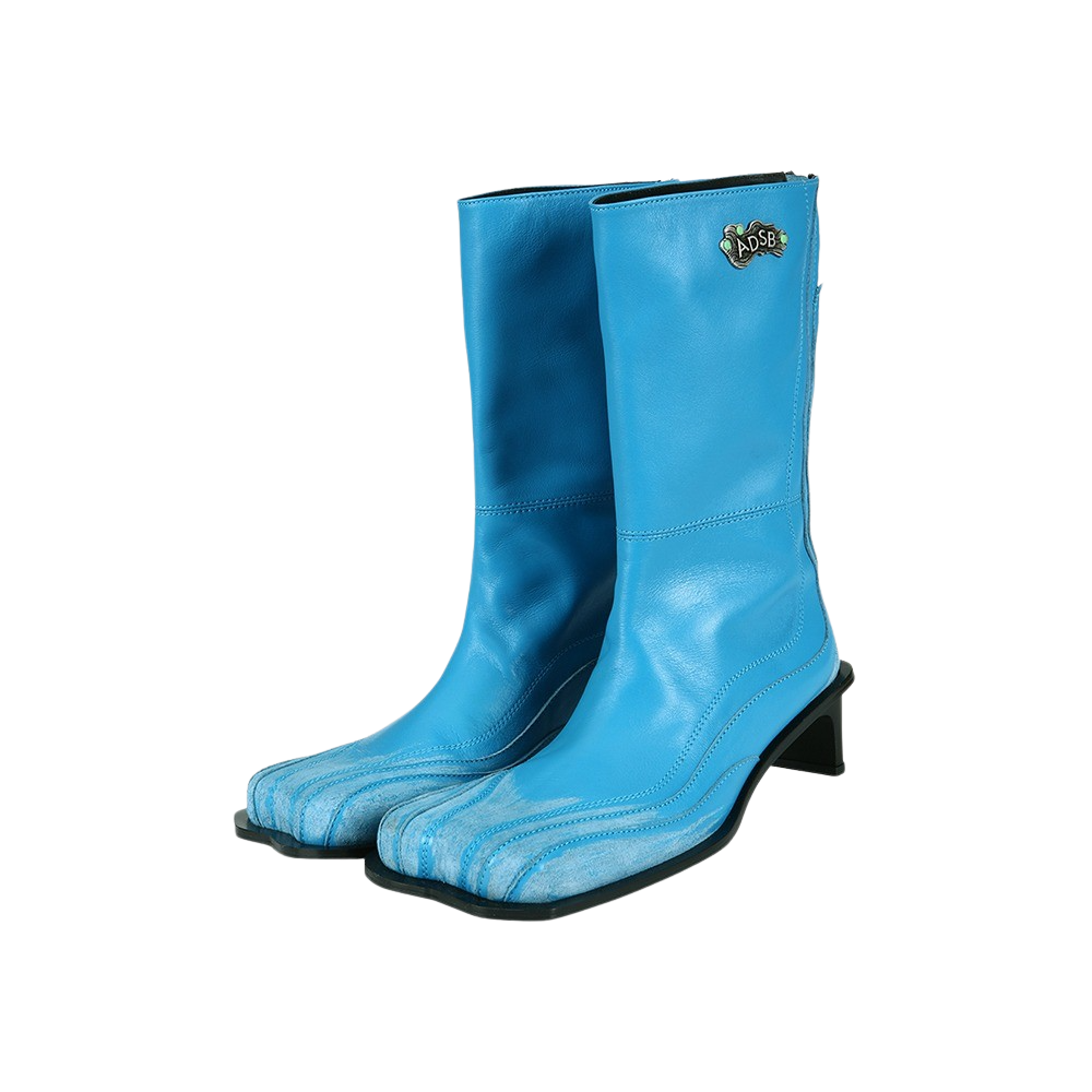 aaa360w(BLUE) ADSB Andersson Bell Woman Everett Square Boots Blue - 대표 이미지 #1