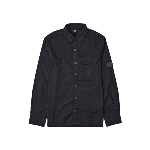 C.P. Company Rip Stop Utility Shirt Black - 23SS