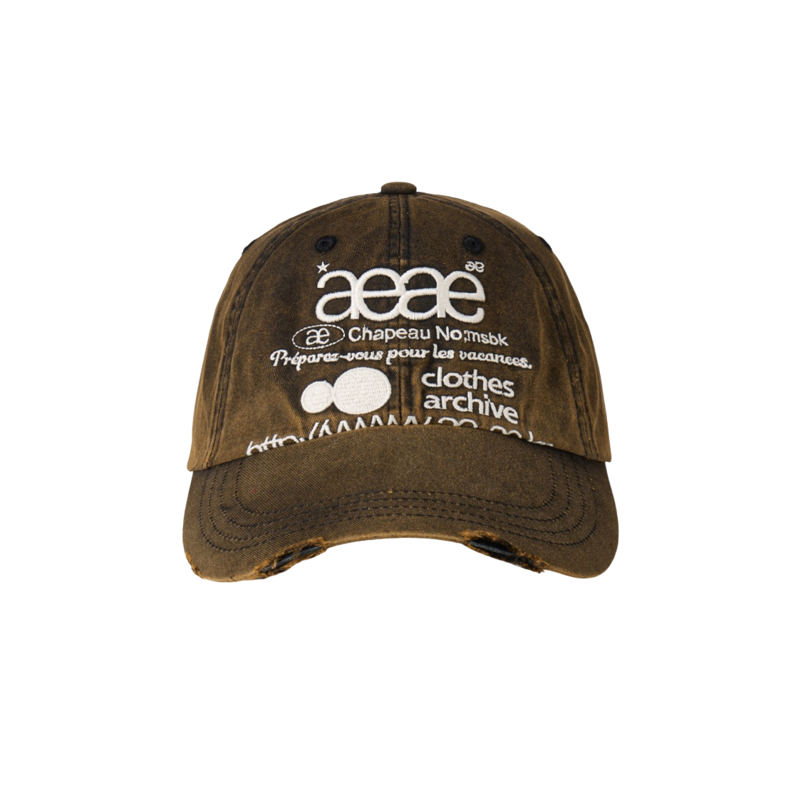 ◆24FW AEAE WEB LOGO LEOPARD CAP/2色◆ WEB LOGO CAP – aeae JAPAN