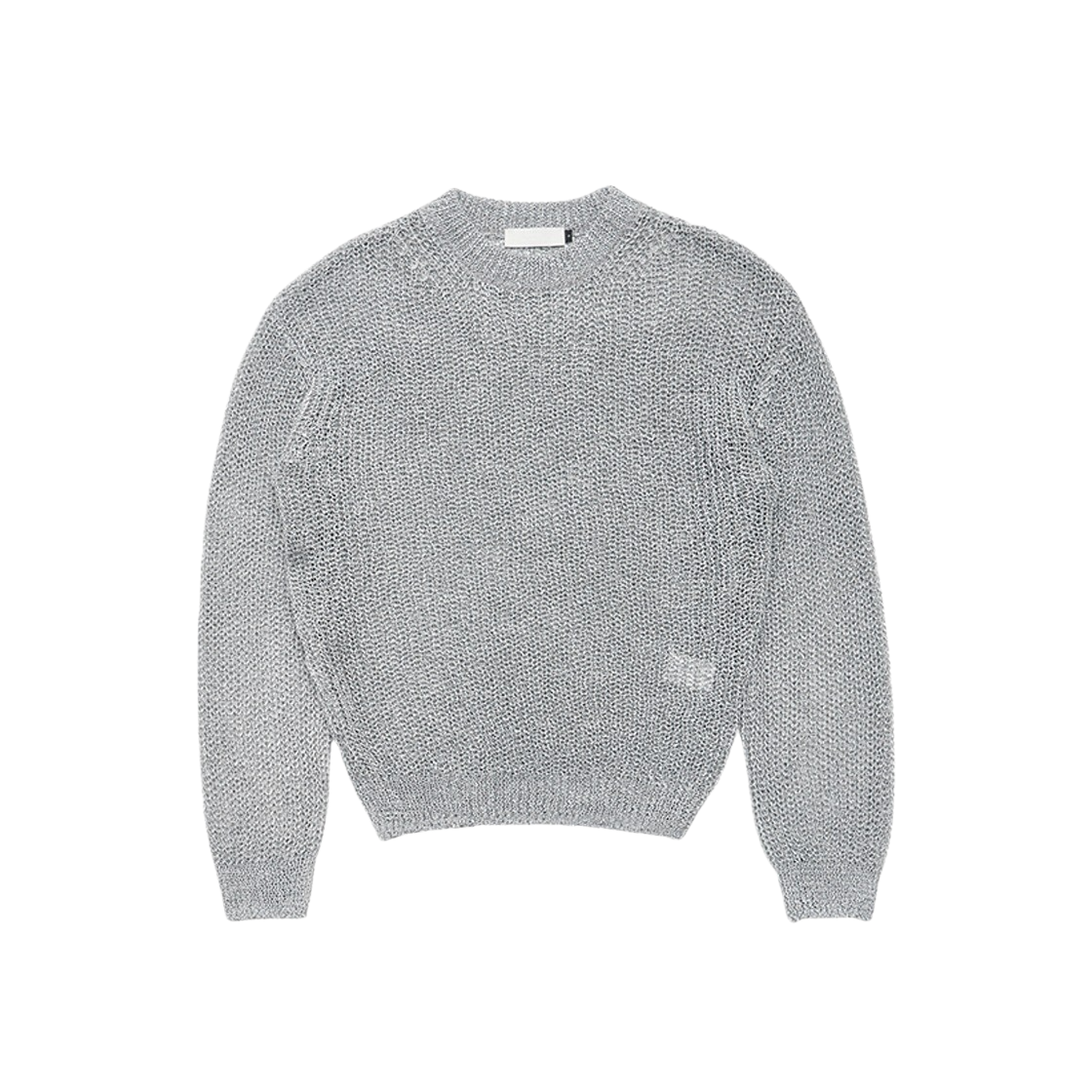 KM4BKNPAM16GY Amomento Netted Pullover Grey